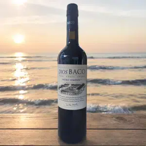 Pedro Ximenez Dios Baco en la playa