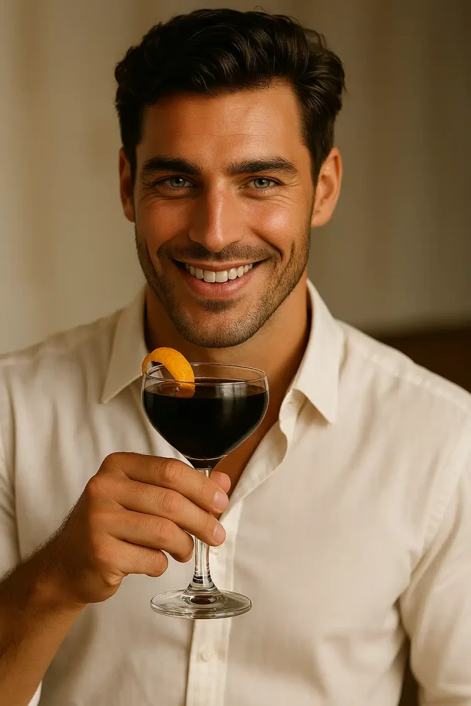 joven tomando Man of La Mancha