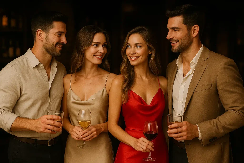 tomando whisky sherry cask en un Speakeasy en Mexico