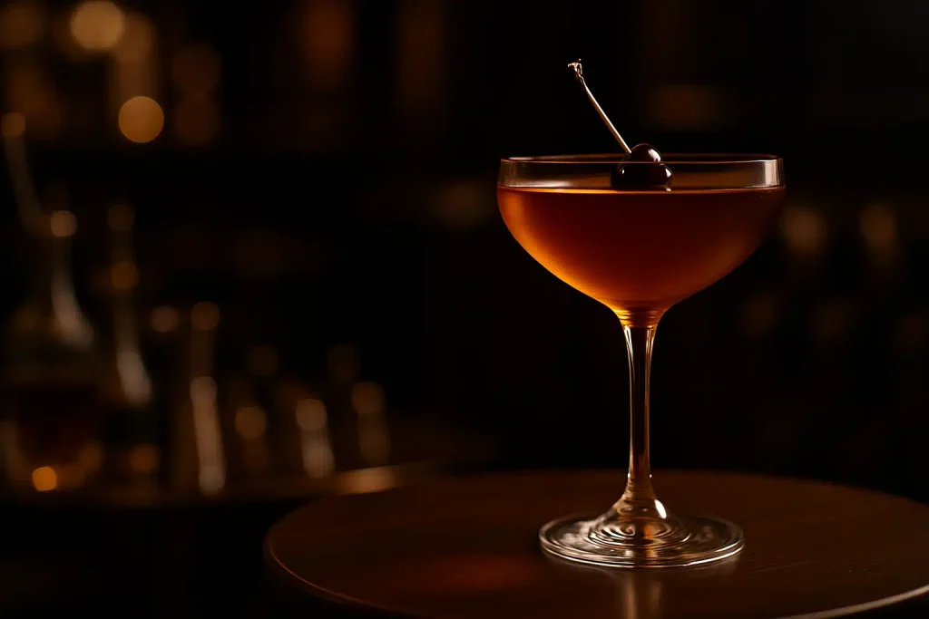 Mezcal Manhattan