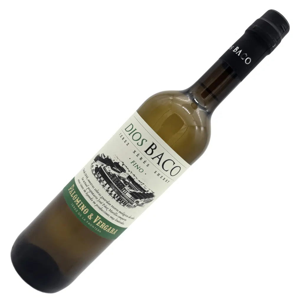 vino fino sherry Dios Baco