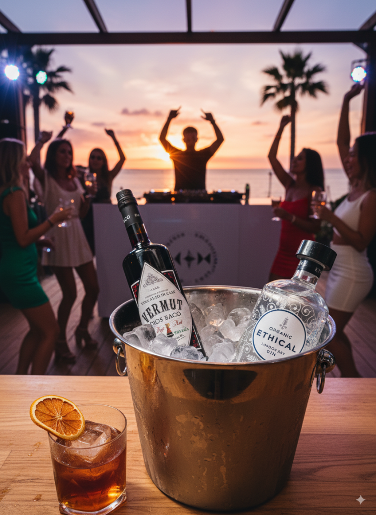 Perfect Martini en beach club