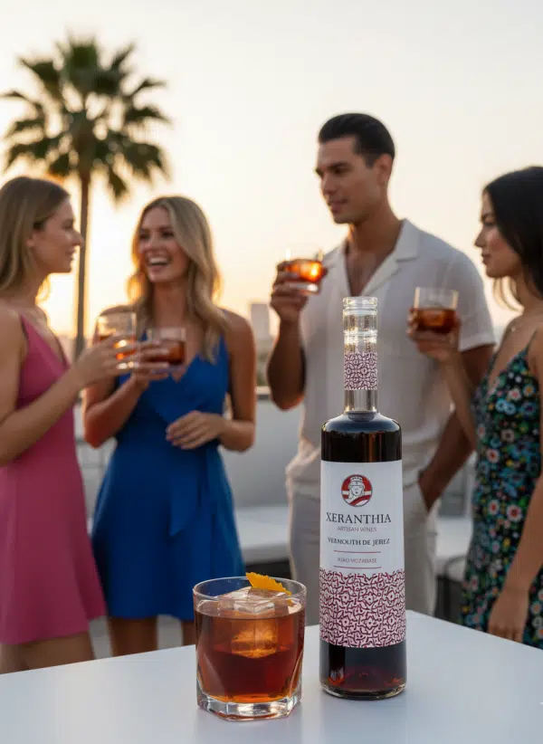 Xeranthia Vermut Rojo 750 ml — World’s Best Vermouth 2025 (World Vermouth Awards) — Sherry Vermouth 15% Alc. Vol. - Imagen 2