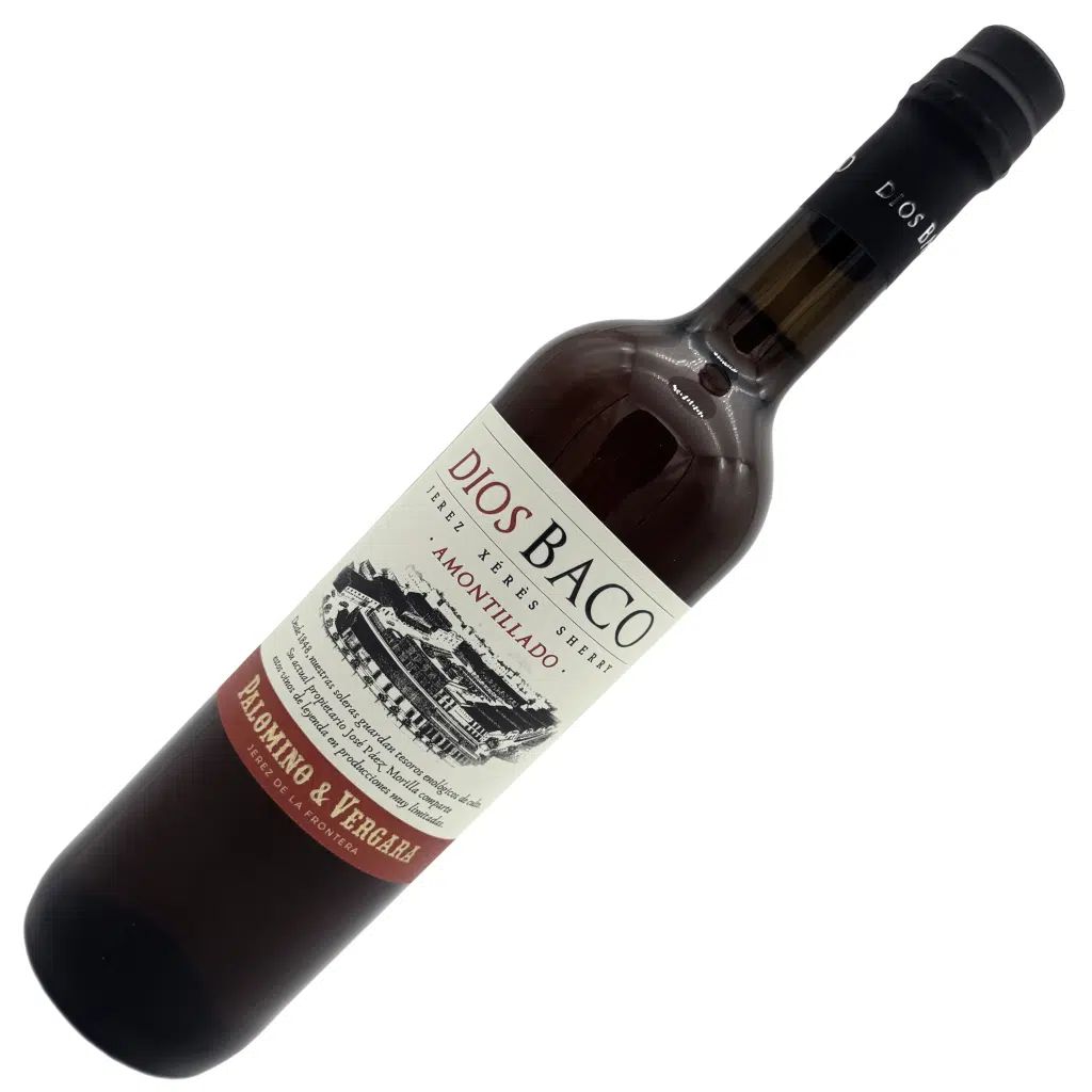 vino amontillado sherry Dios Baco