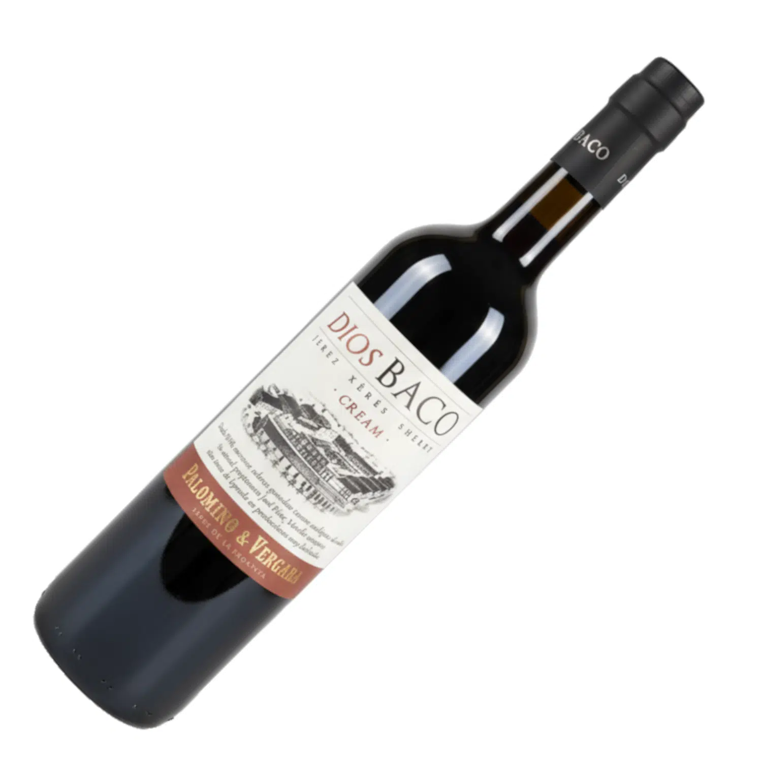 vino Sherry cream Dios Baco